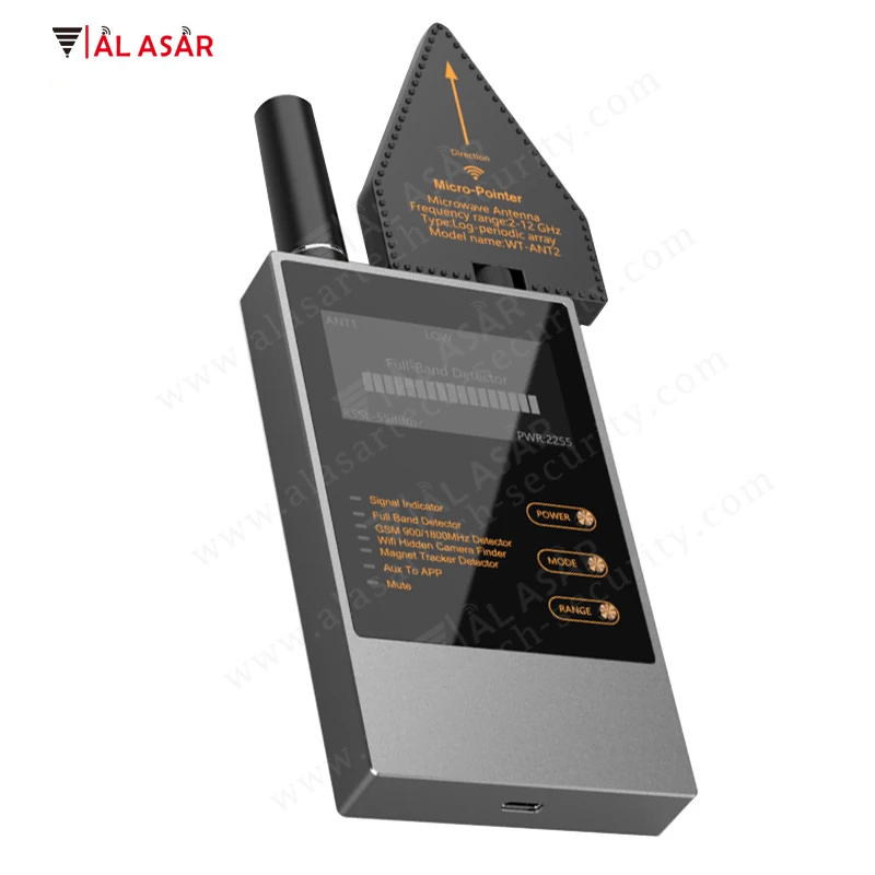 50MHz-8GHz Професионален безжичен детектор